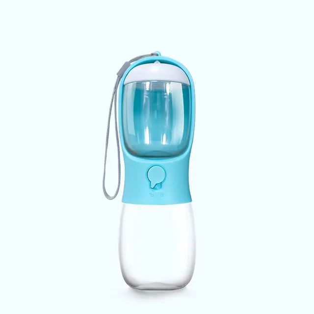 Portable Pet Water Bottle with Food Container